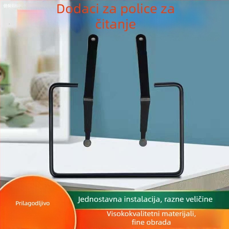 Pružni klip za policu za knjige — Željezo, Tip: WP argon zavarivanje toka vodilica