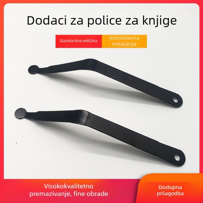 Pružni klip za policu za knjige — Željezo, Tip: WP argon zavarivanje toka vodilica