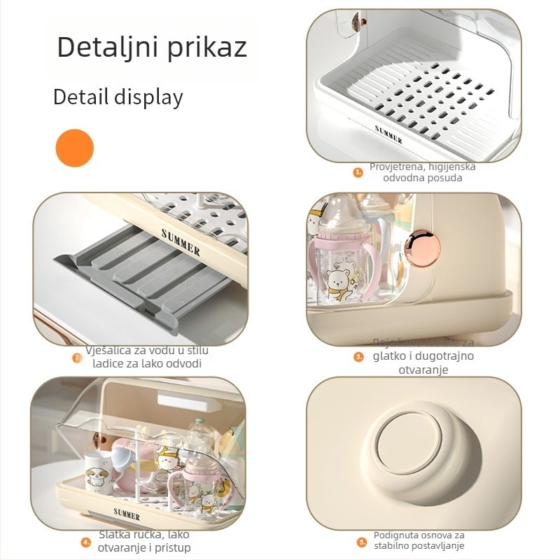 Plastični držač čaša – montaža bez bušenja, težina 1,63 kg, lansiran 2023.