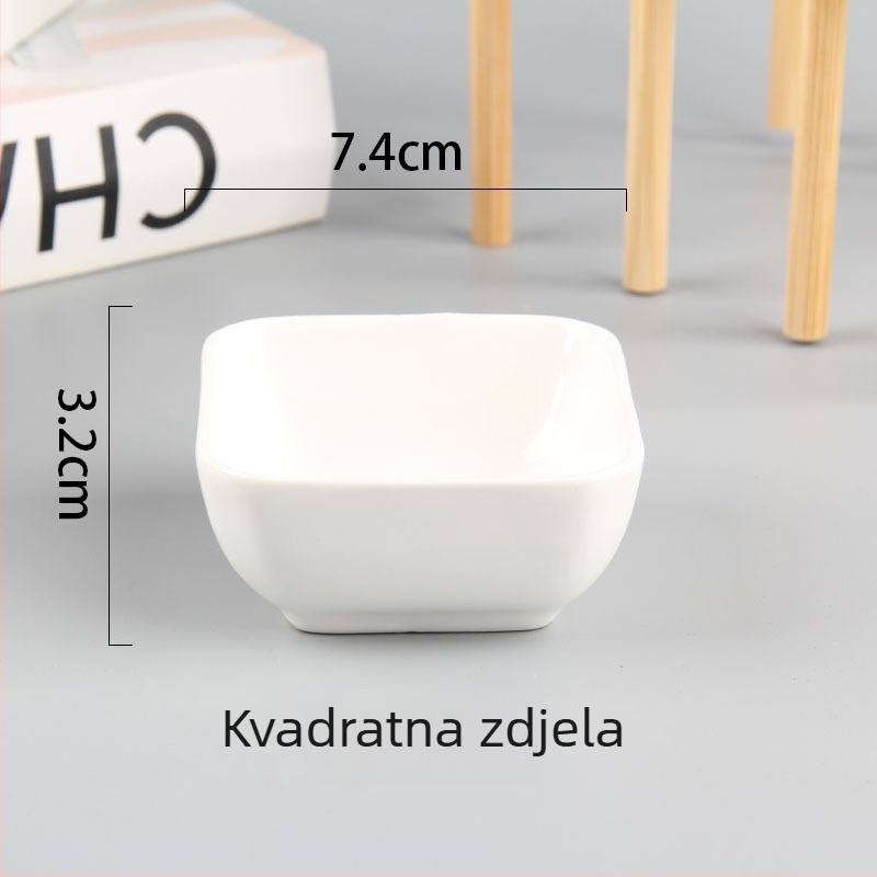 Porcelanski kružni tanjur, mikrovalna sigurnost, hotelska posuda za stol, glazirana površina, tiskanje logotipa na zahtjev