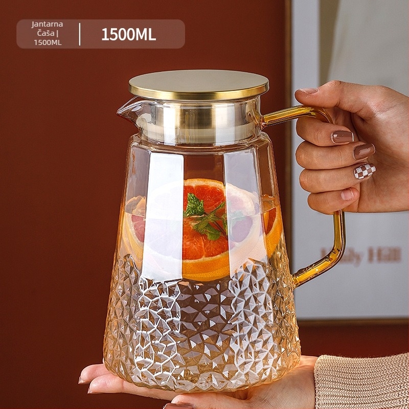 Independent staklena posuda za hladnu vodu, moderni minimalistički dizajn, mogućnost prilagođavanja logotipa