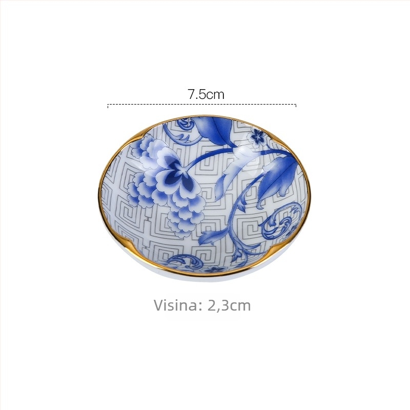 Porcelanski tanjur s devet sekcija za priloge i hladna jela, pladanj za umake u hotelima/restoranima, moderan minimalistički stil (Porcelan; Devet sekcija; Mikrovalna pećnica: nije dostupna; Ispisani logotip)