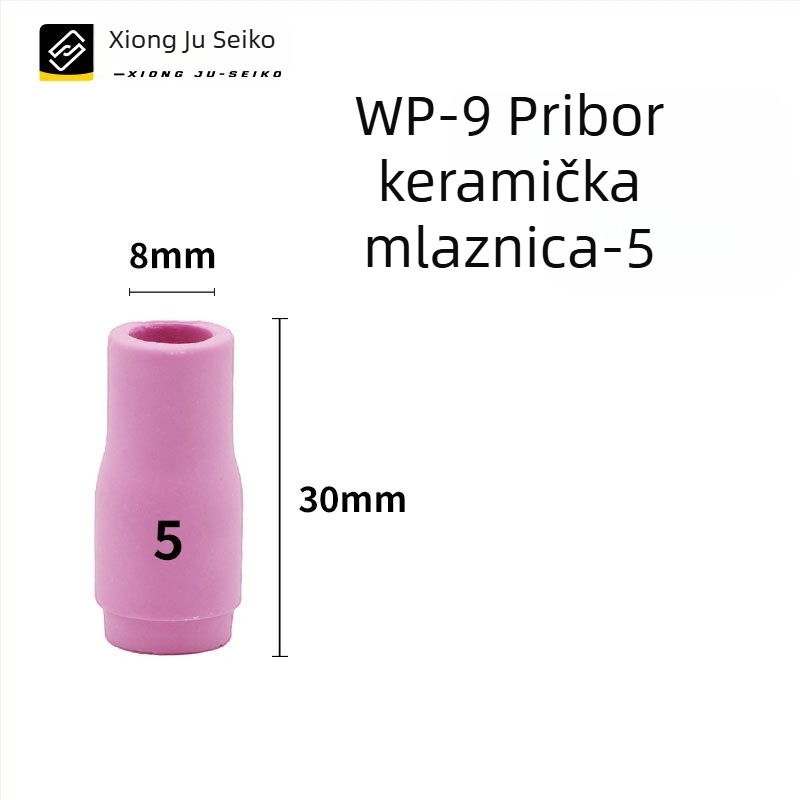 WP-9 keramički mlaznik za argon-arc zavarivanje – br. 4 i br. 5, debeli keramički mlaznik