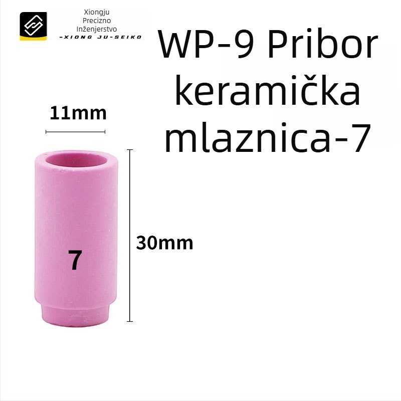 WP-9 keramički mlaznik za argon-arc zavarivanje – br. 4 i br. 5, debeli keramički mlaznik
