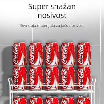 2-etažni metalni kupaonski stolni ormarić — višestruka namjena, prijenosno, bez bušenja
