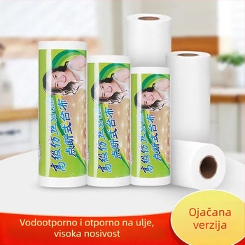 Kangwei jednokratni plastični stolnjak, kvadratni, ojačan, vodootporan i otporan na ulje, debljina 4