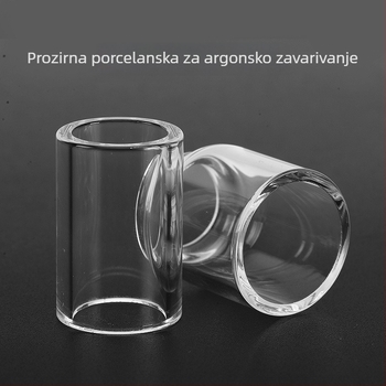 Aksesorij za argon arc zavare pištolj WP-17/18/26 — prozirni zaštitni poklopac i porcelanski mlaznik