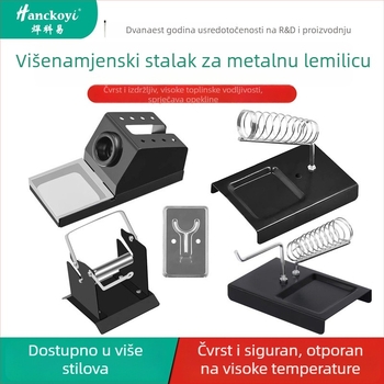 Stalak za lemilo, Y-oblik držač s fiksnim nosačem, metalna konstrukcija, marka Welding Keyi, licenciran za privatnu marku
