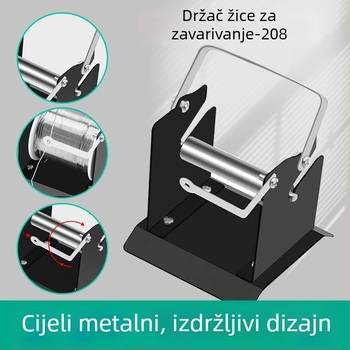 Stalak za lemilo, Y-oblik držač s fiksnim nosačem, metalna konstrukcija, marka Welding Keyi, licenciran za privatnu marku