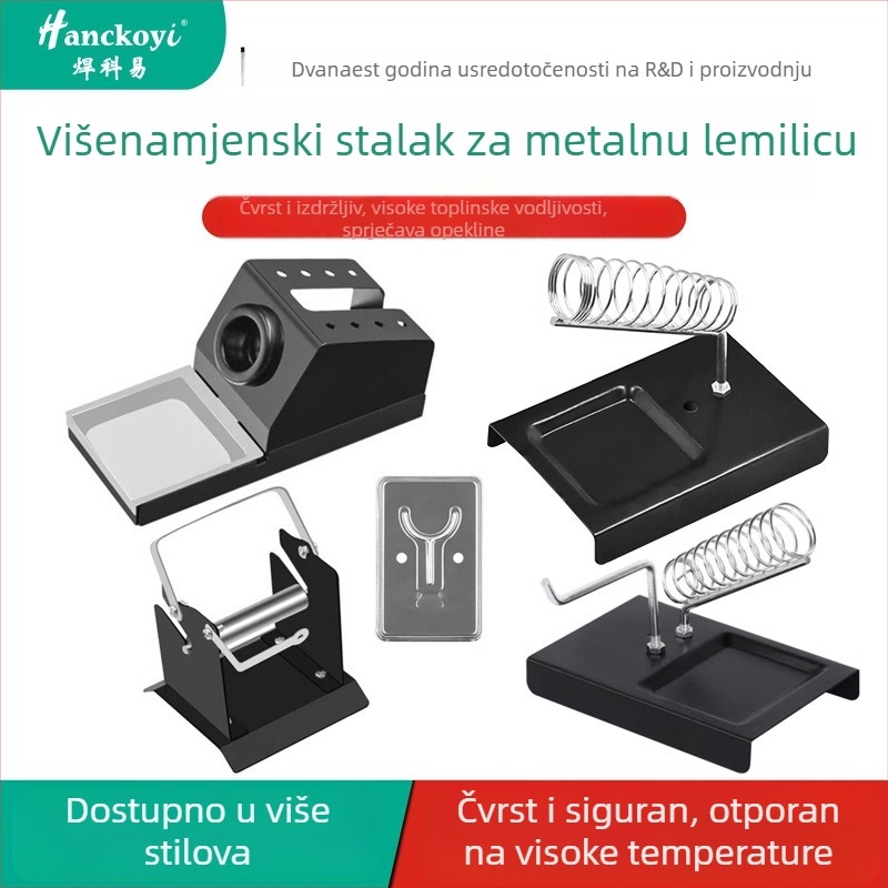Stalak za lemilo, Y-oblik držač s fiksnim nosačem, metalna konstrukcija, marka Welding Keyi, licenciran za privatnu marku