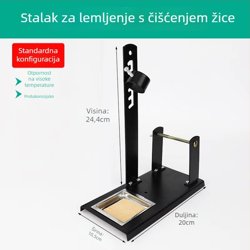 Stalak za lemilo, Y-oblik držač s fiksnim nosačem, metalna konstrukcija, marka Welding Keyi, licenciran za privatnu marku