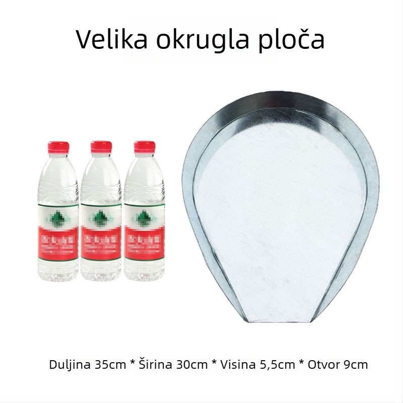 Tanjir za voće od nehrđajućeg čelika, novi kineski stil, kvalificirani proizvod
