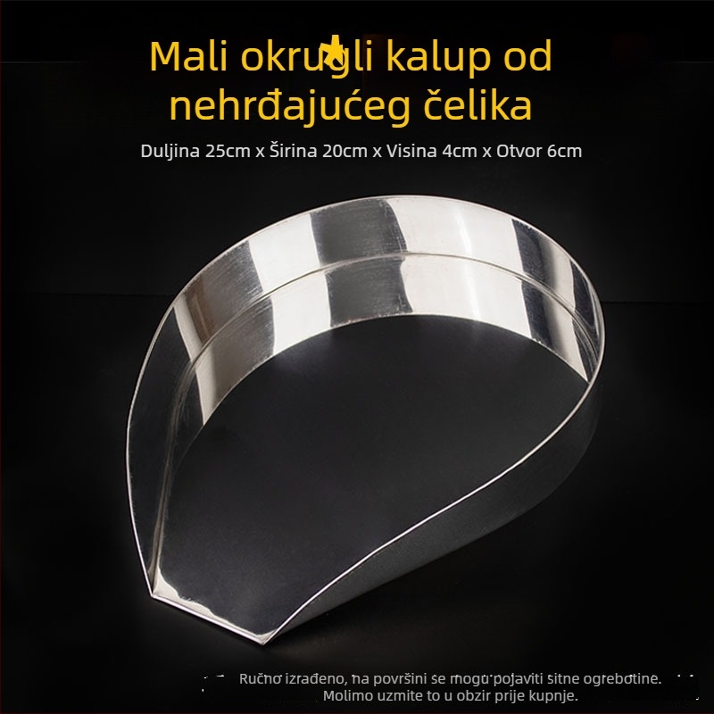 Tanjir za voće od nehrđajućeg čelika, novi kineski stil, kvalificirani proizvod
