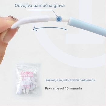 Jednokratni set četkica za prostor između WC-a za kućnu upotrebu, plastika, ambalaža na veliko, 20 g, lansiran proljeće 2021, brenda Friendly