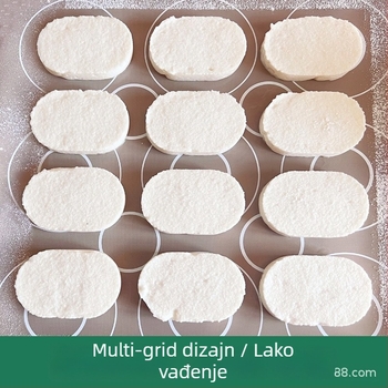 Akrilni kalup za kekse s nepravilnim oblikom za DIY pečenje