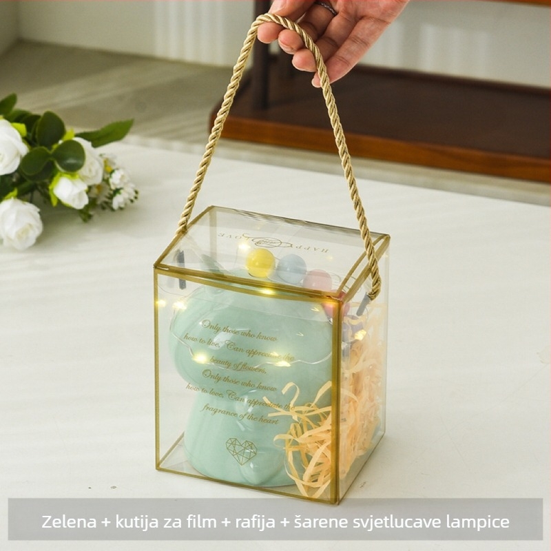 New meite Keramički set vilica za voće - Sladak karikaturistički stil, Karikatura uzorak, Prvoklasna kvaliteta