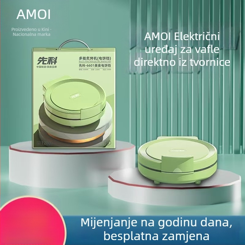 Xianke 9960 Električni tiganj za palačinke s dvostrukim zagrijavanjem