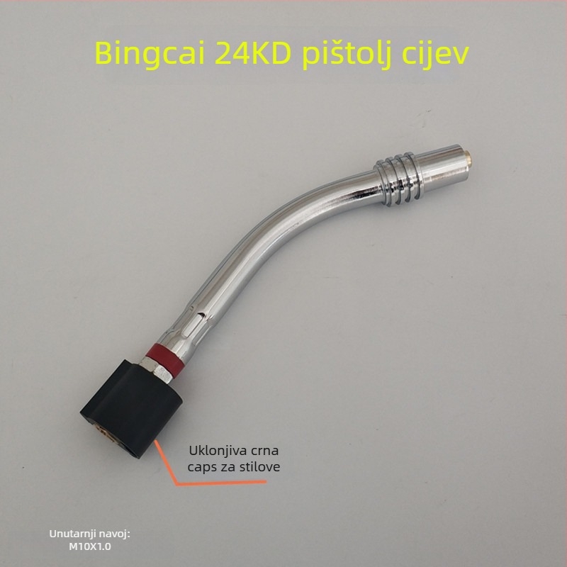 Mige welding gooseneck gun, sekundarna gooseneck cijev; porijeklo Hebei, Kina; ovlaštene privatne marke; nije uvoz