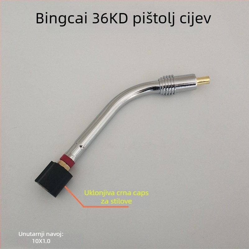 Mige welding gooseneck gun, sekundarna gooseneck cijev; porijeklo Hebei, Kina; ovlaštene privatne marke; nije uvoz