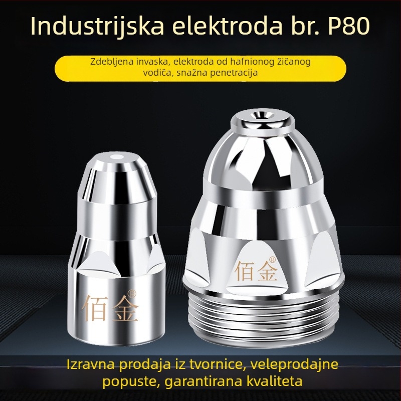 Baijin Plazma za rezanje mlaznica i mlaznica elektroda P80 za LGK80/100/120
