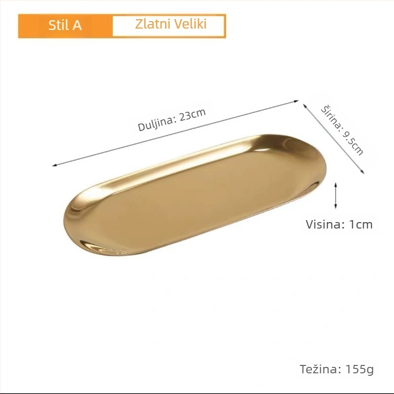 Set od šest stakala za ispiranje usta od borosilikatnog stakla, kružnog oblika, moderan minimalistički stil, otisak logotipa, prilagodljiv