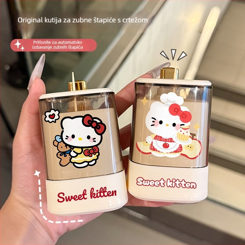 Držač za štipaljke za zube s automatskim izlazom, karikatura stil, plastična konstrukcija, za kućnu uporabu