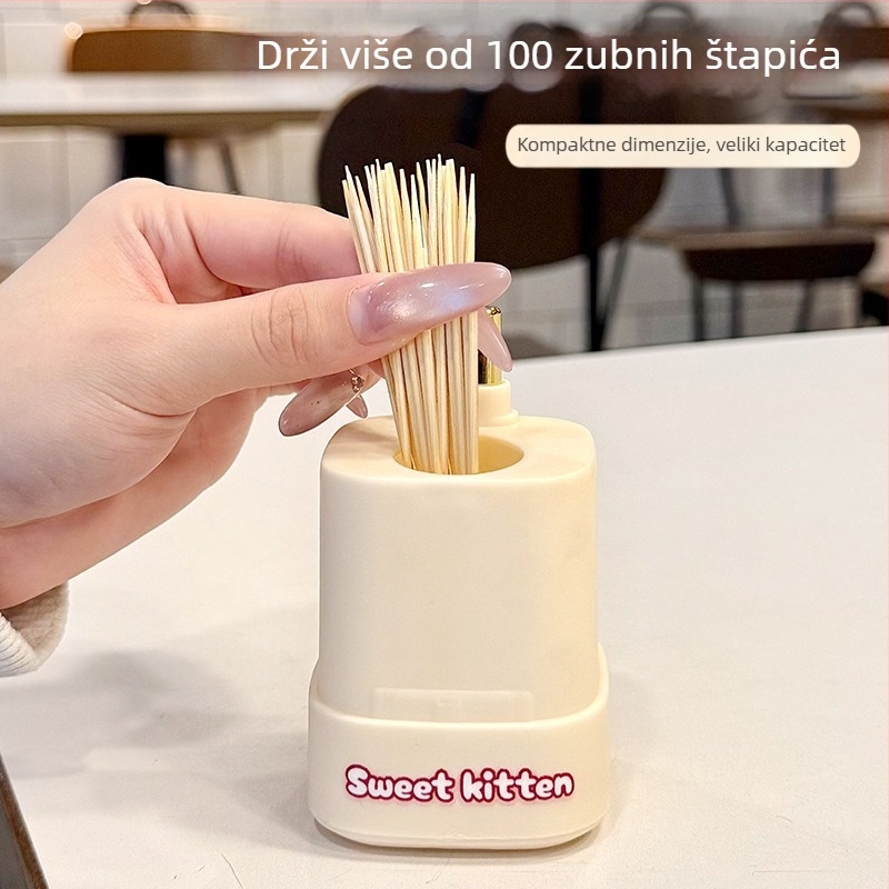 Držač za štipaljke za zube s automatskim izlazom, karikatura stil, plastična konstrukcija, za kućnu uporabu