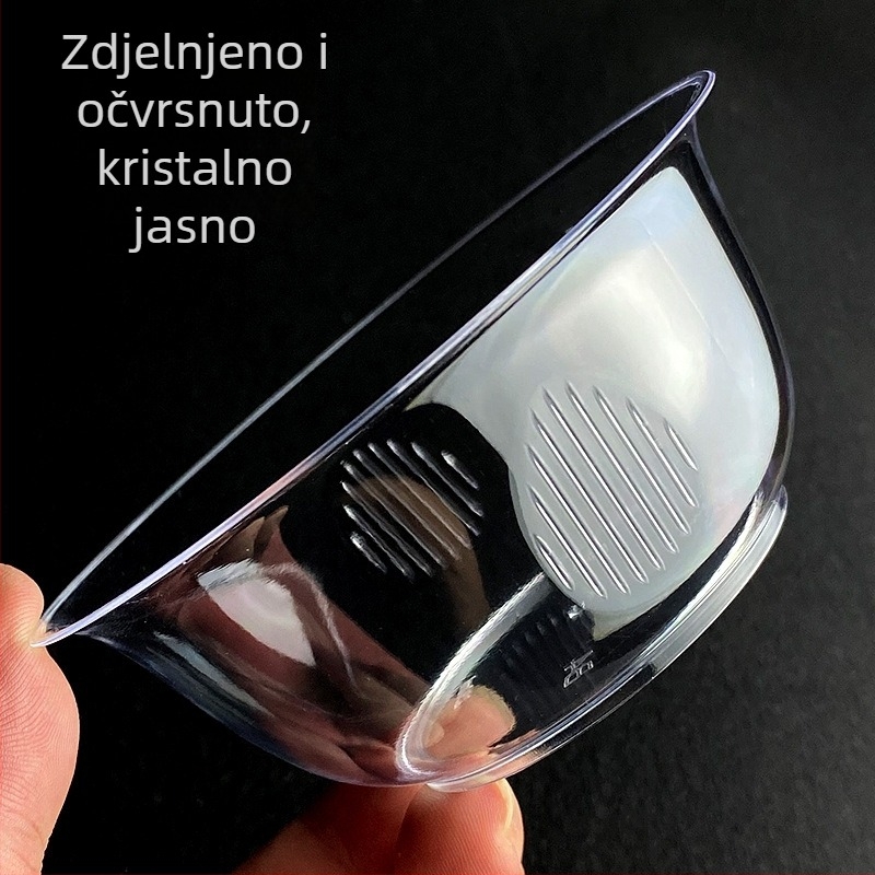 Jednokratna zdjela Li shen, debeli plast, oko 300 ml, paket 20 komada