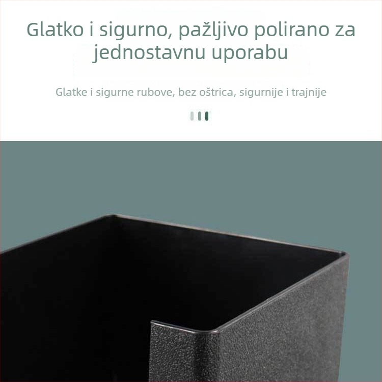 Držač za čaše i skladišna polica – Višestruki organizator za čaše, slamke i papirnate maramice (PP, QH, 2022)