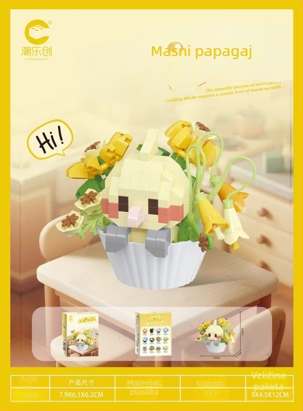 Set mikroplastinih blokova za slaganje – slaganje i puzzle, kompatibilno, 200–400 komada, uzrast 7–14 godina, unisex