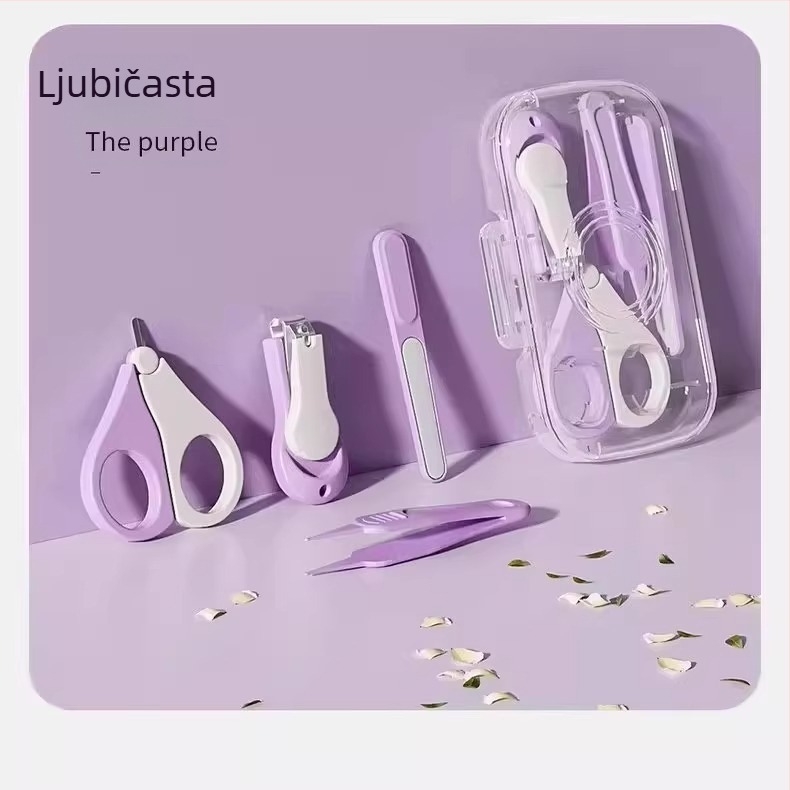 Set za njegu noktiju za bebe – nehrđajući čelik, nagnuti otvor, kliješta za žljeb noktiju, sigurno za djecu, marka Friendly