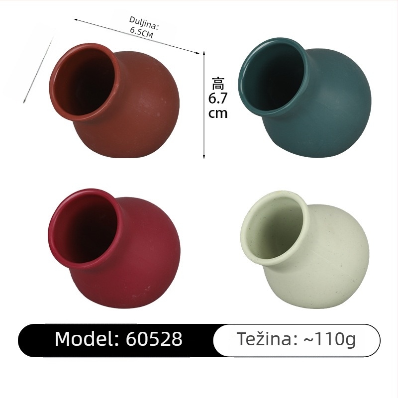 Ploški tanjur, okrugli tanjur od melamina, za govedinu, s prilagodljivim logotipom, nije pogodna za mikrovalnu