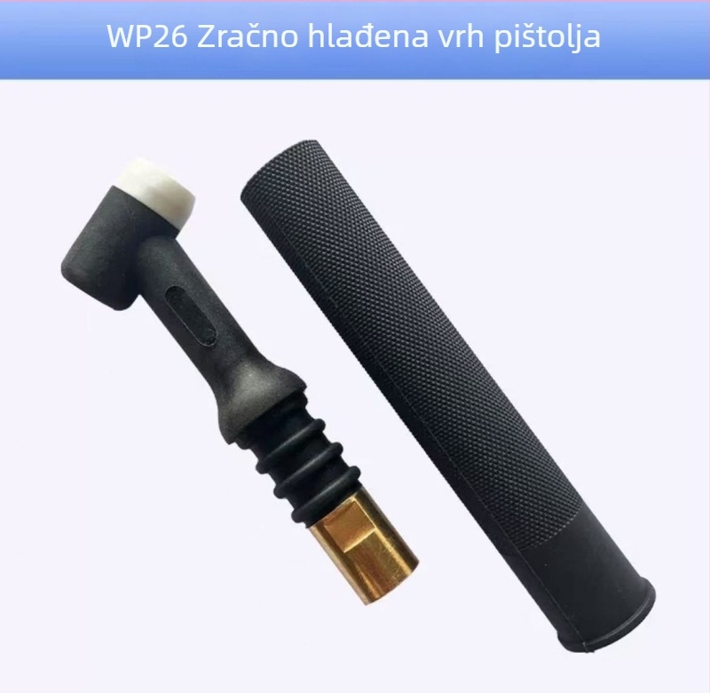 Pribor za zavarivanje argonom lukom: mlaznica 17, dugački vrat plamenika, WP-18 dugi tlak poklopac, 26 wolframov držač igle, keramička mlaznica