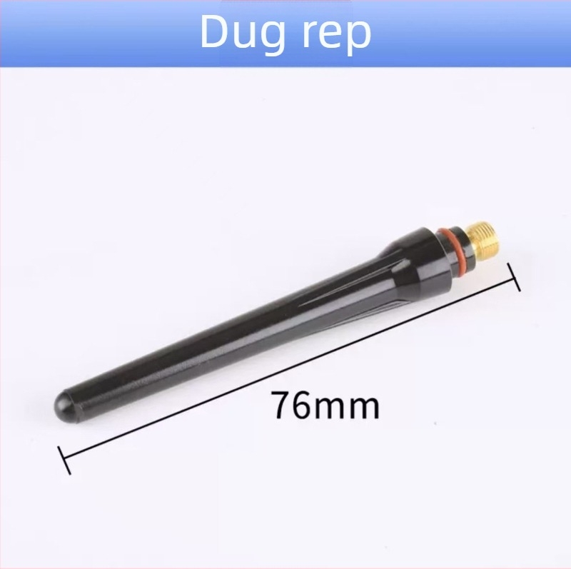 Pribor za zavarivanje argonom lukom: mlaznica 17, dugački vrat plamenika, WP-18 dugi tlak poklopac, 26 wolframov držač igle, keramička mlaznica