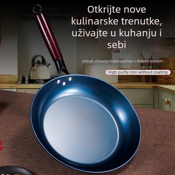 Lijena tava s neprijanjajućim premazom, višeslojno dno, kompatibilna sa svim štednjacima, za omlete i steak, Golden Scale Dragon