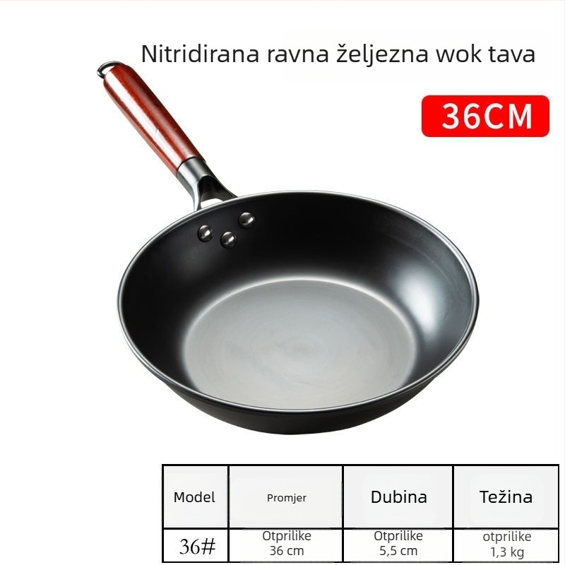 Lijena tava s neprijanjajućim premazom, višeslojno dno, kompatibilna sa svim štednjacima, za omlete i steak, Golden Scale Dragon