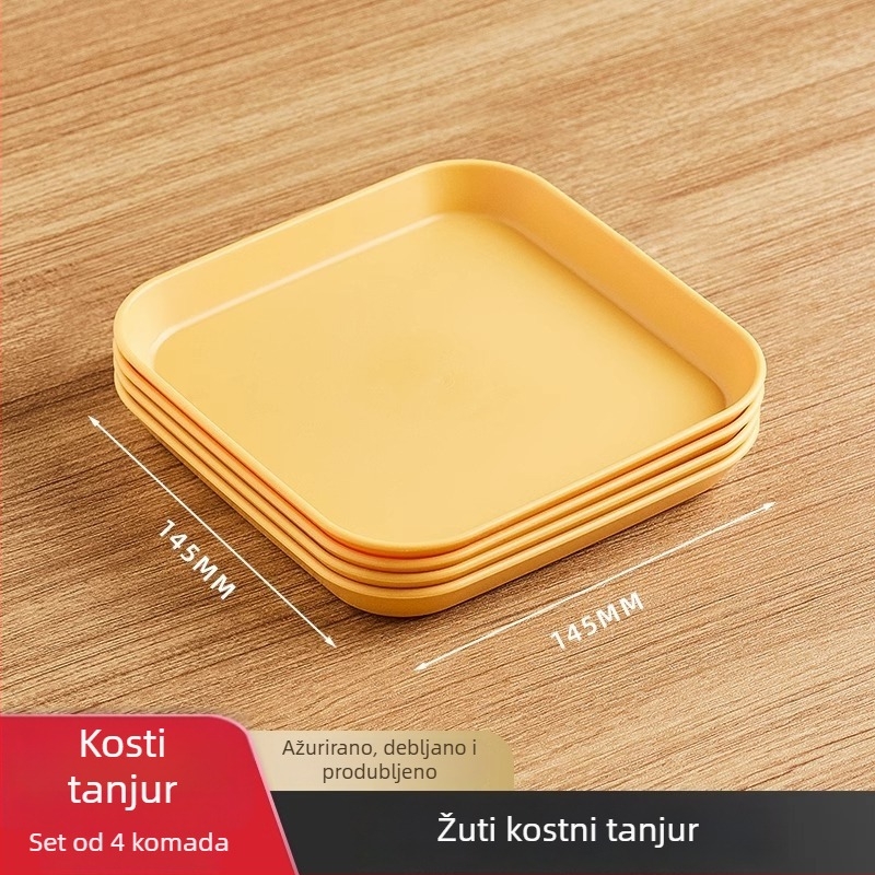 Plastični disk za kuhinju, kvadratnog oblika, elektroplatirana površina, izlazak 2023, marka Additive degree