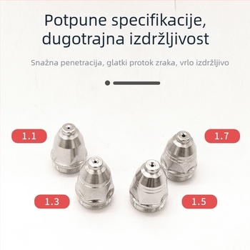 CNC plazma plamenik za rezanje – P80 hafnijski žica, mlaznica, elektroda, pribor za plamenik