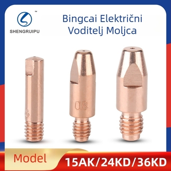 Kontaktna mlaznica za Binzel CO2 MIG pištolj – Sheng ruipu, kompatibilna s 15AK/24KD/36KD