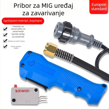 Ouhu dodatna oprema za drugi zavarivački pištolj, plinovima zaštićeni spojeni zavarivanje, serija 200A350A500A, zgusnuti materijal