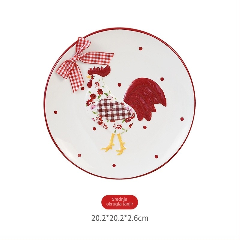 Keramički set posuđa: šalice za kavu, zdjele i tanjuri, hermetična staklenka; jednostavan INS stil; ručno izrađeno; mogućnost prilagođavanja.