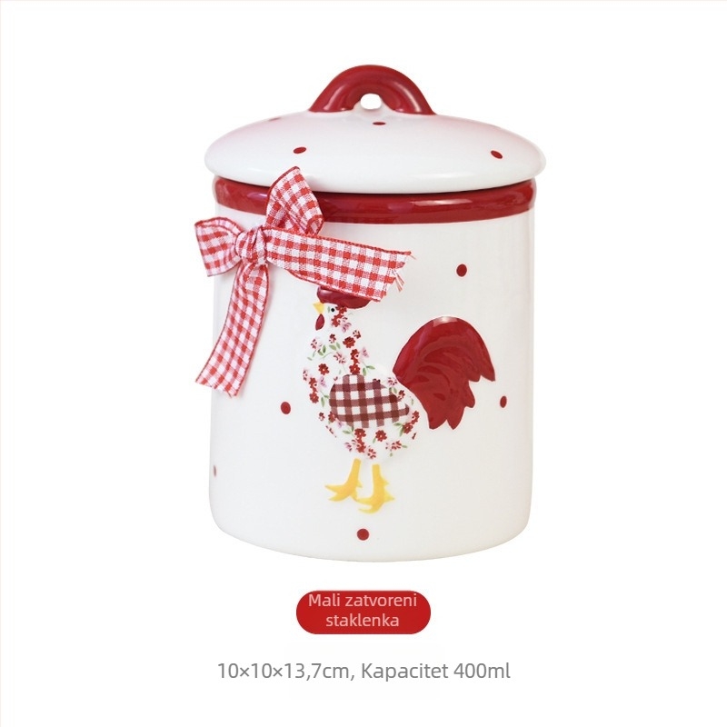 Keramički set posuđa: šalice za kavu, zdjele i tanjuri, hermetična staklenka; jednostavan INS stil; ručno izrađeno; mogućnost prilagođavanja.