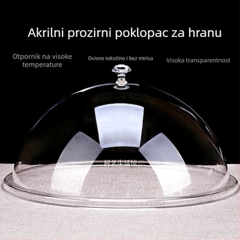 Okrugli plastični poklopac za hranu, jednostavan stil, Kod Cy