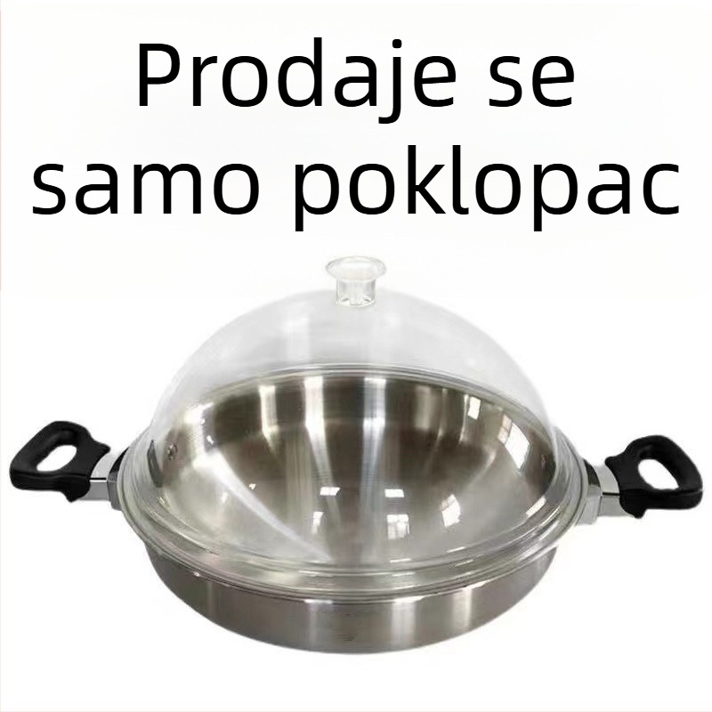 Okrugli plastični poklopac za hranu, jednostavan stil, Kod Cy