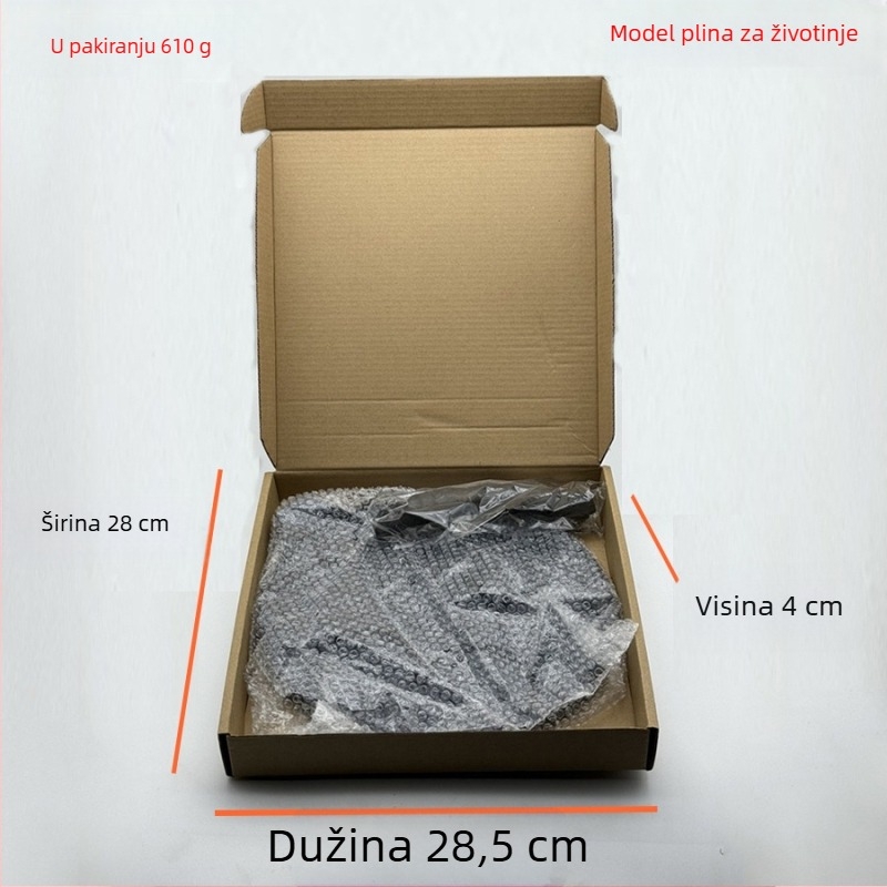 Tava za omletu sa sedam rupa, ne-prijanjajući premaz, aluminijska legura, ravno dno, dubina 1,5 cm