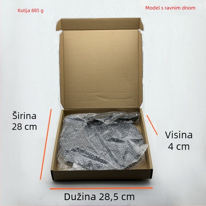 Tava za omletu sa sedam rupa, ne-prijanjajući premaz, aluminijska legura, ravno dno, dubina 1,5 cm
