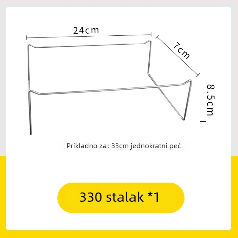 Jednokratni set za roštilj od aluminijske folije - za otvoreno, prenosno, Gold Profit, Podrijetlo Zhejiang, Nije pogodno za mikrovalnu