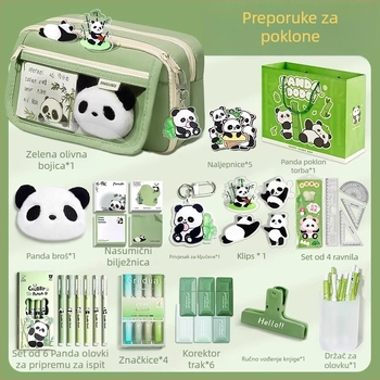 Panda pernica, velik kapacitet, Oxford materijal, korejski stil, unisex
