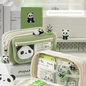 Panda pernica, velik kapacitet, Oxford materijal, korejski stil, unisex