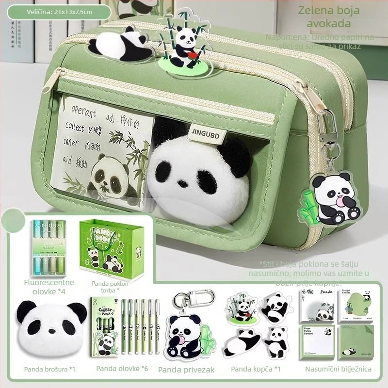 Panda pernica, velik kapacitet, Oxford materijal, korejski stil, unisex